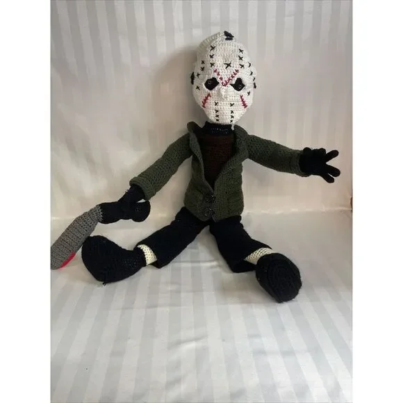 Handmade Crochet Jason Doll (38") Tall‎ - Picture 14 of 15